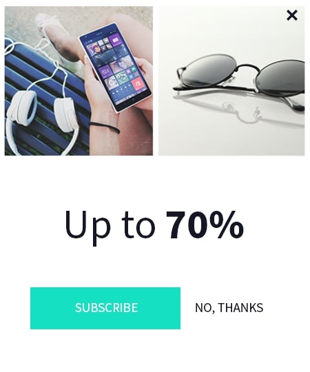 Ecommerce product popup